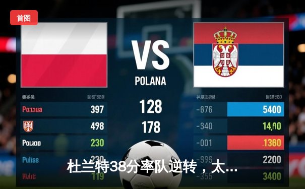 杜兰特38分率队逆转，太阳加时险胜掘金取关键胜利